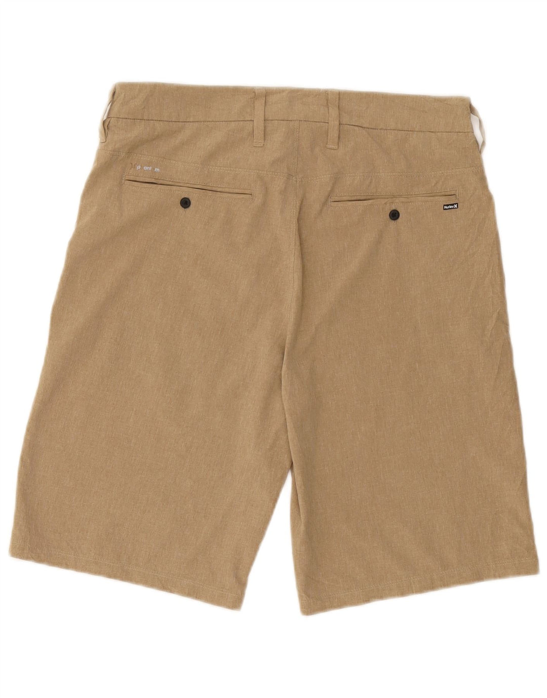 Hurley Herren-Chinoshorts W30 Mittelbeigefarbenes Polyester