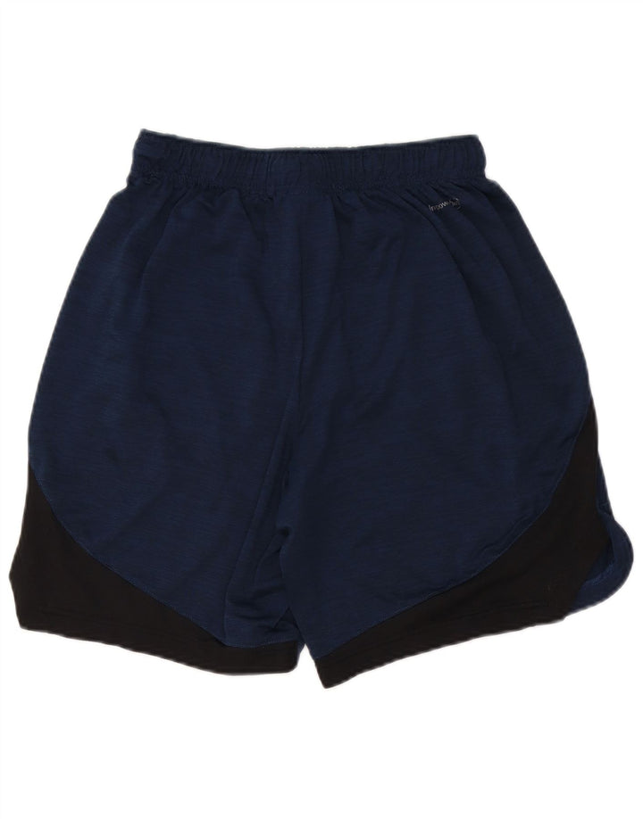 RUSSELL ATHLETIC Herren-Sportshorts, Größe S, Marineblau, Farbblock-Polyester