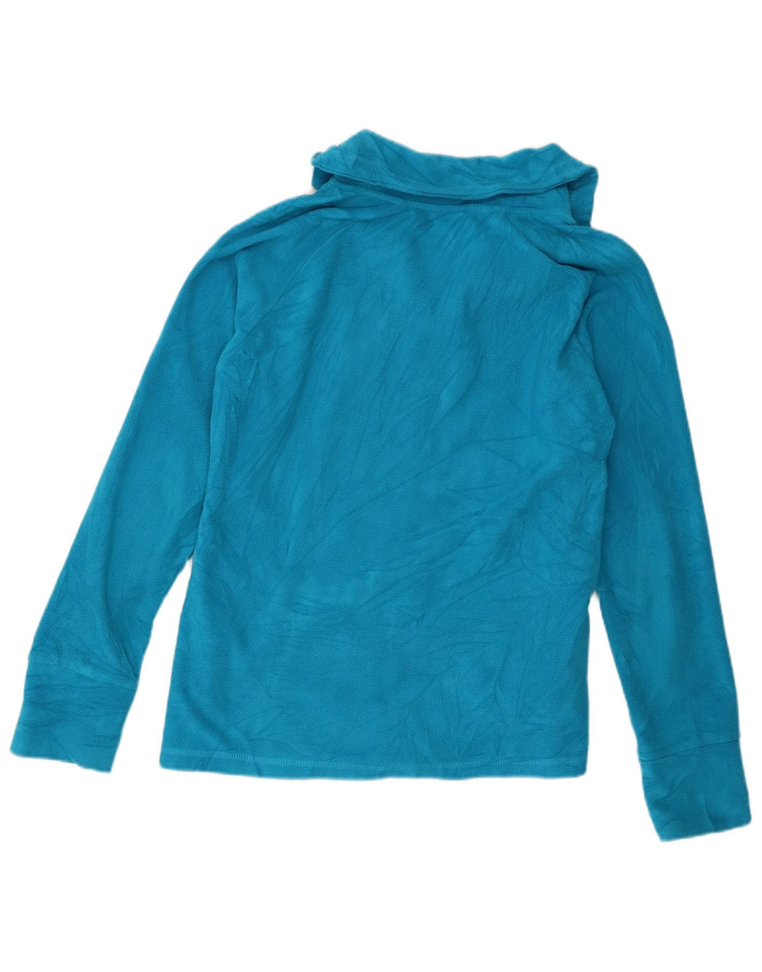 Calvin Klein Damen Fleecejacke UK 16 Large Blau Polyester