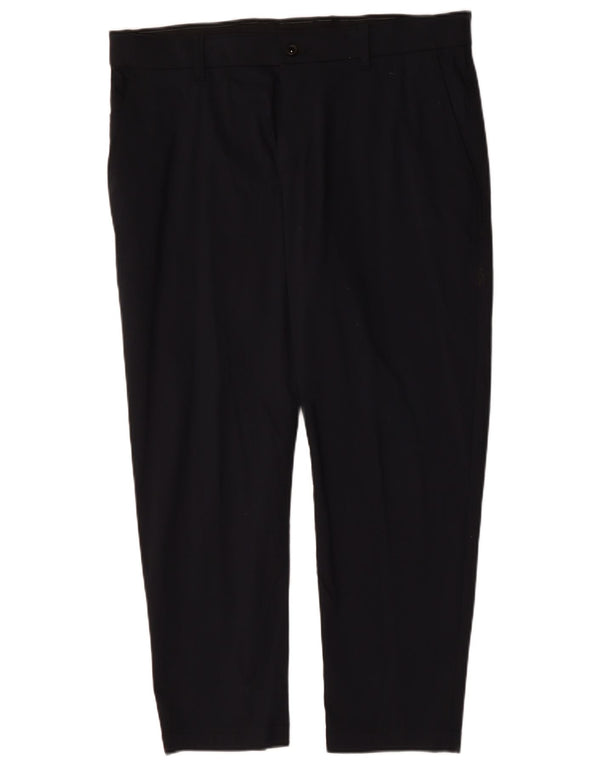 NIKE Herren Dri Fit Standard Fit Straight Chino Hose W38 L30 Marineblau