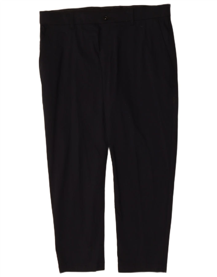 NIKE Herren Dri Fit Standard Fit Straight Chino Hose W38 L30 Marineblau