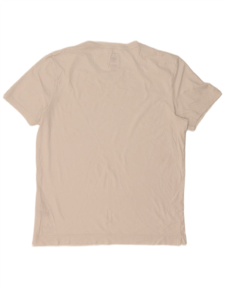 Adidas Herren T-Shirt Top Mittelweiße Baumwolle