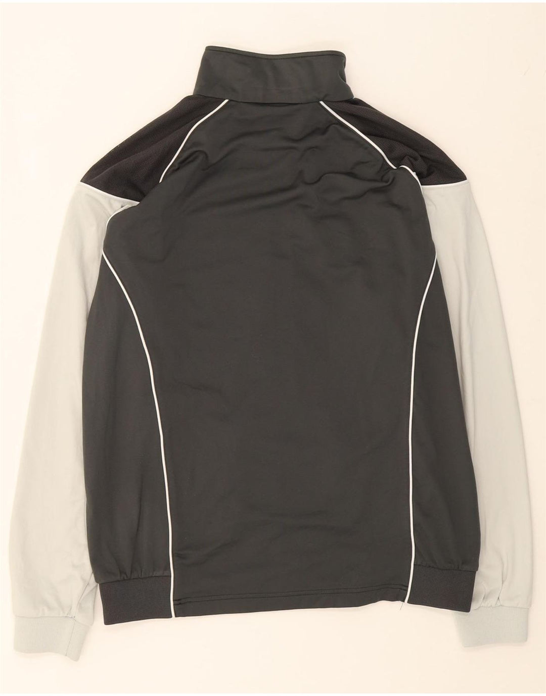 CHAMPION Mens Tracksuit Top Jacket 2XL Grey Colourblock Polyester Vintage Champion and Second-Hand Champion from Messina Hembry 