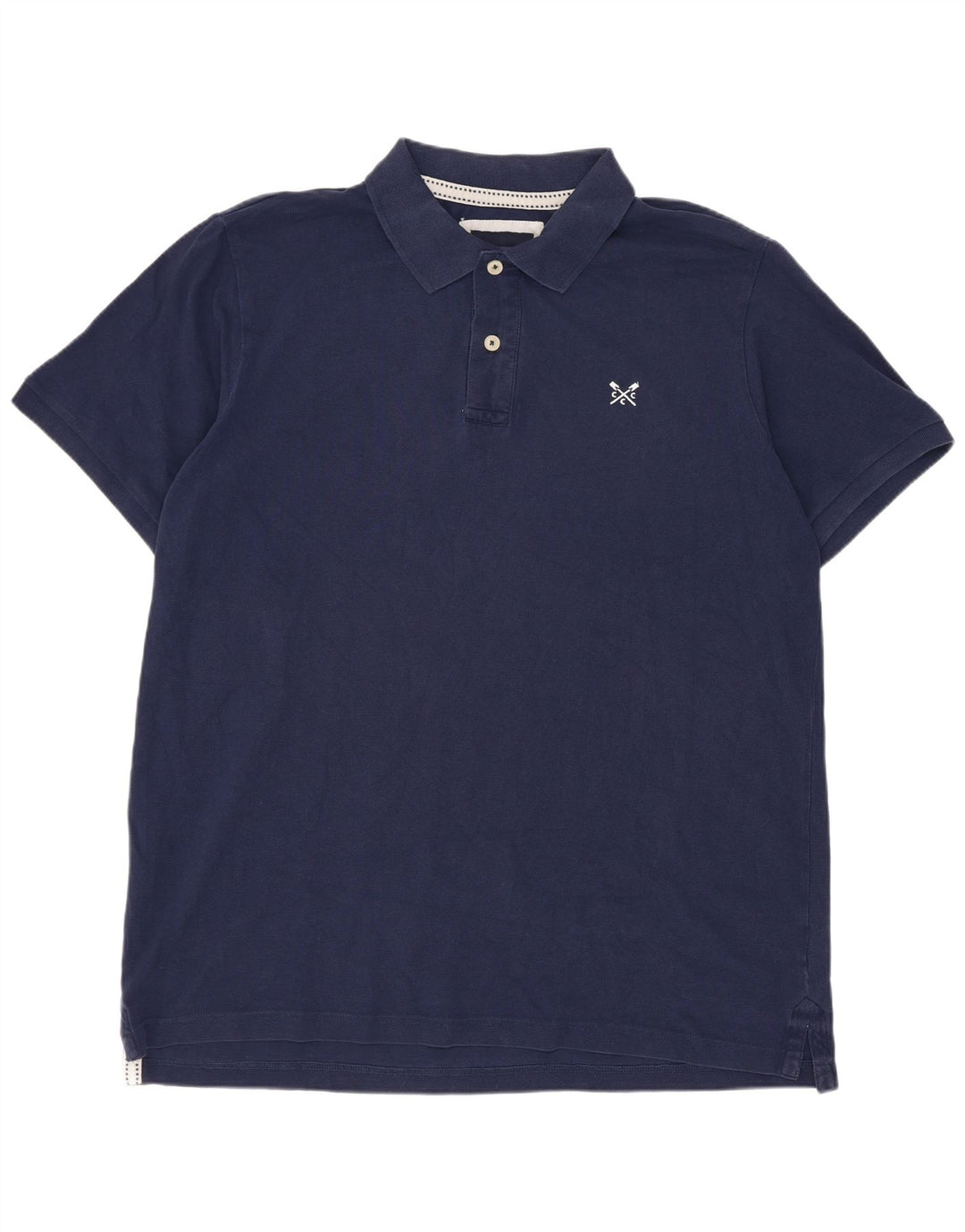Crew Clothing Herren-Poloshirt XL, Marineblau, Baumwolle