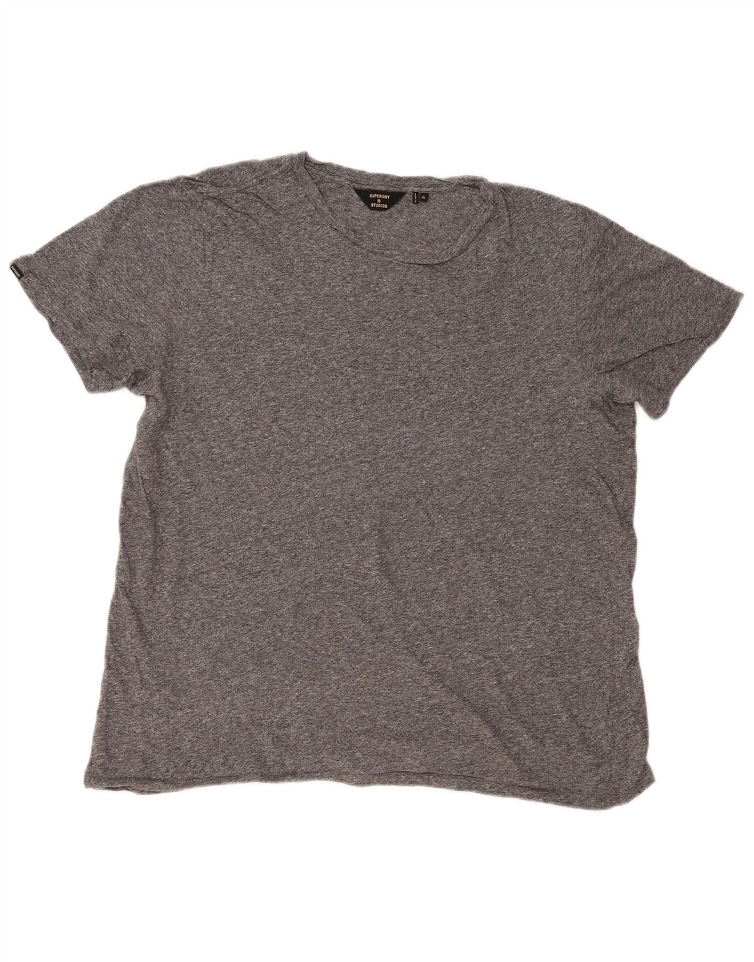 Superdry Herren T-Shirt Top XL Grau meliert