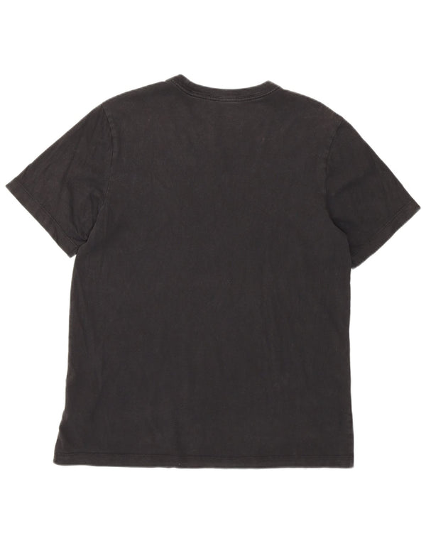 Nike Herren T-Shirt Top Small Schwarz Baumwolle