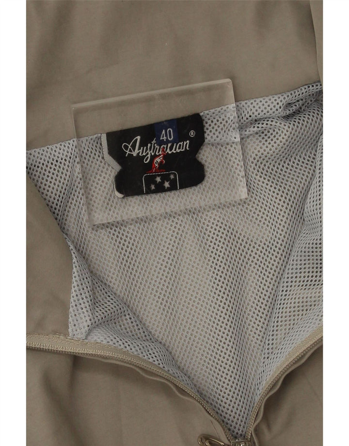 AUSTRALIAN L'ALPINA Damen-Oversize-Trainingsanzugoberteil, Größe 40, klein, Grau