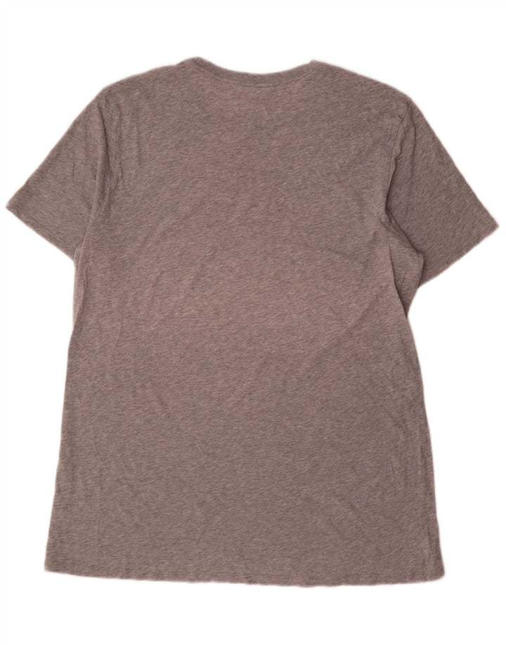 Nike Herren-T-Shirt mit Grafik, groß, grau gefleckt