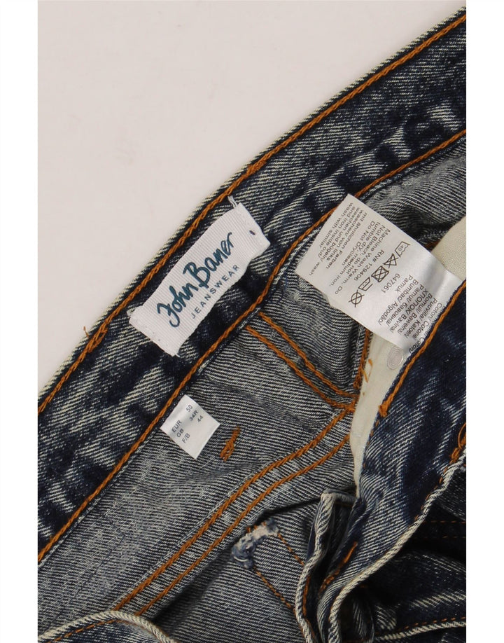 JOHN BANER Damen Jeansshorts W34 Große blaue Baumwolle