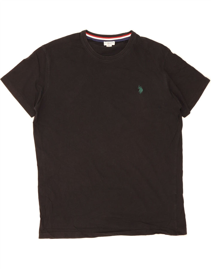 U.S. POLO ASSN. Mens T-Shirt Top XL Black Vintage U.S. Polo Assn. and Second-Hand U.S. Polo Assn. from Messina Hembry 