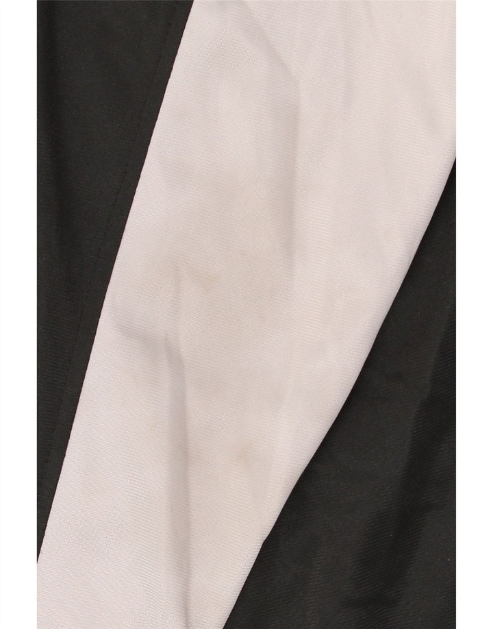 Lotto Herren-Trainingsanzug-Top-Jacke XL, schwarzes Polyester