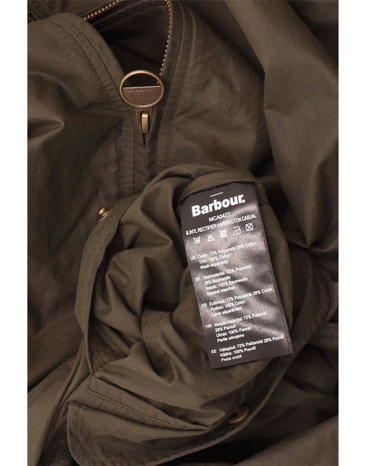 Barbour Herren Motorrad Bomberjacke UK 42 XL Khaki Polyamid