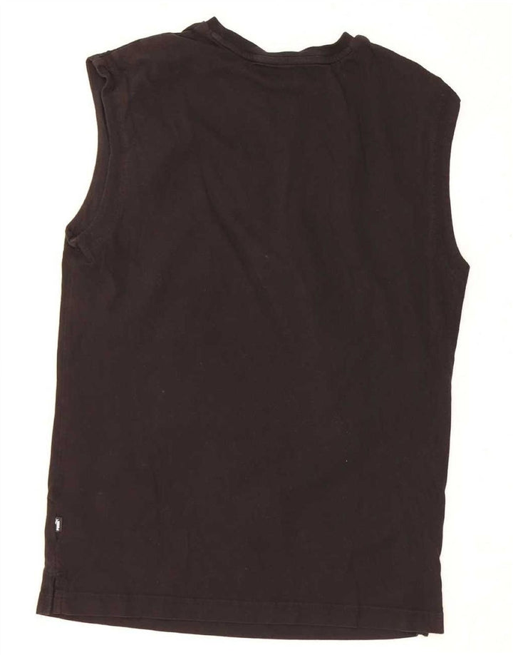 Puma Herren Weste Top Small Schwarz Baumwolle