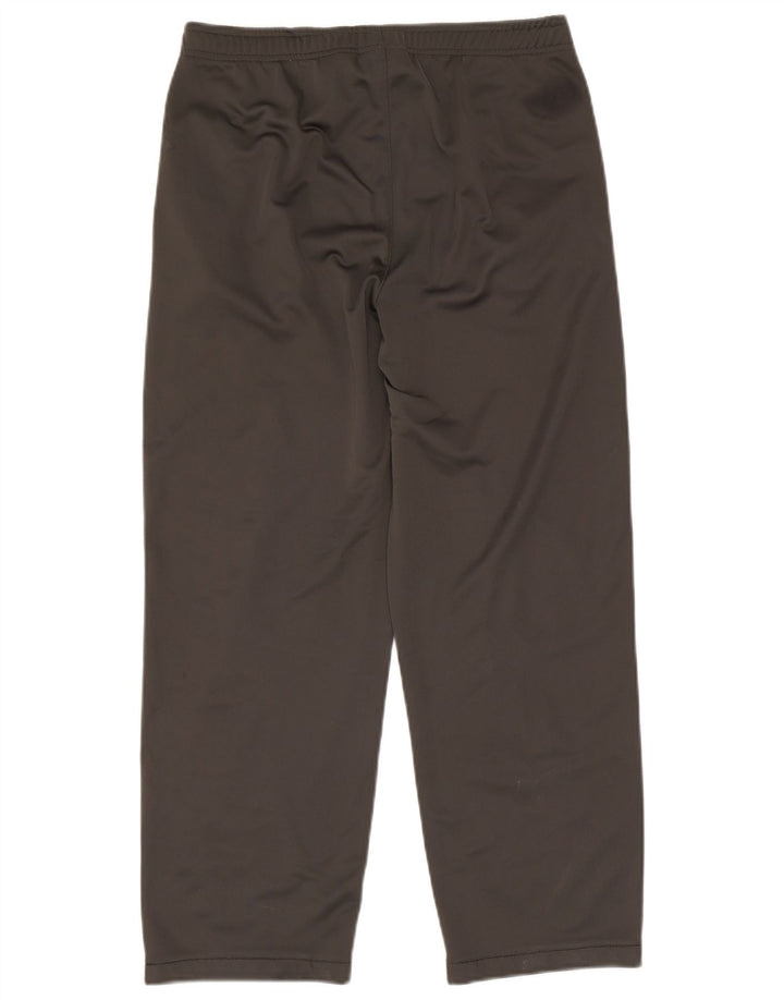 Lotto Herren-Trainingshose aus mittelgrauem Polyester
