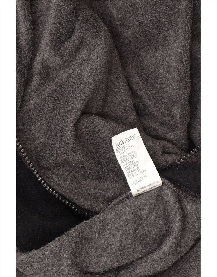 Marks & Spencer Herren Fleecejacke UK 42 XL Grau Polyester