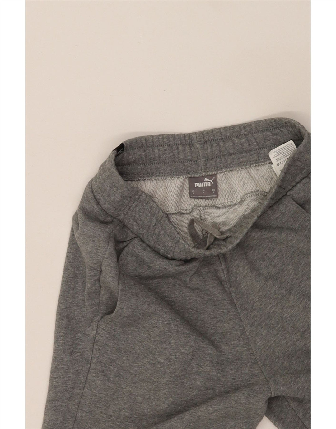 PUMA Mens Tracksuit Trousers Joggers Small  Grey Cotton Vintage Puma and Second-Hand Puma from Messina Hembry 