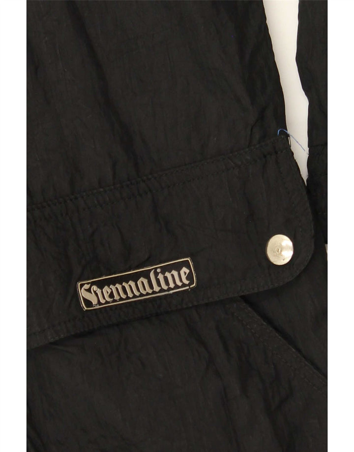 Vintage Herren Bomberjacke UK 42 XL Schwarz