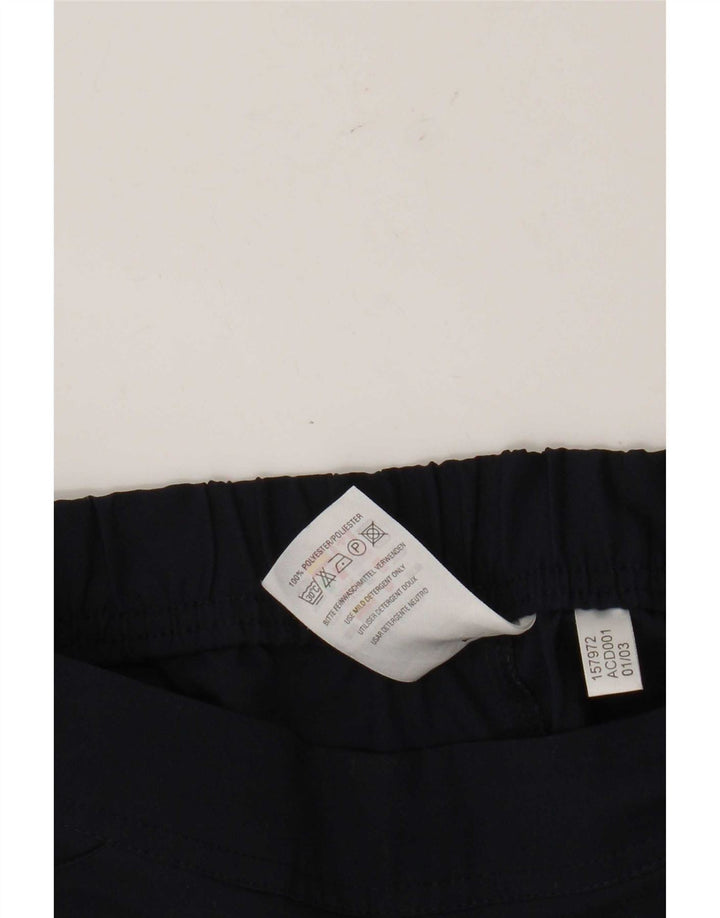 Adidas Damen Sportshorts UK 8 Small Marineblau Polyester