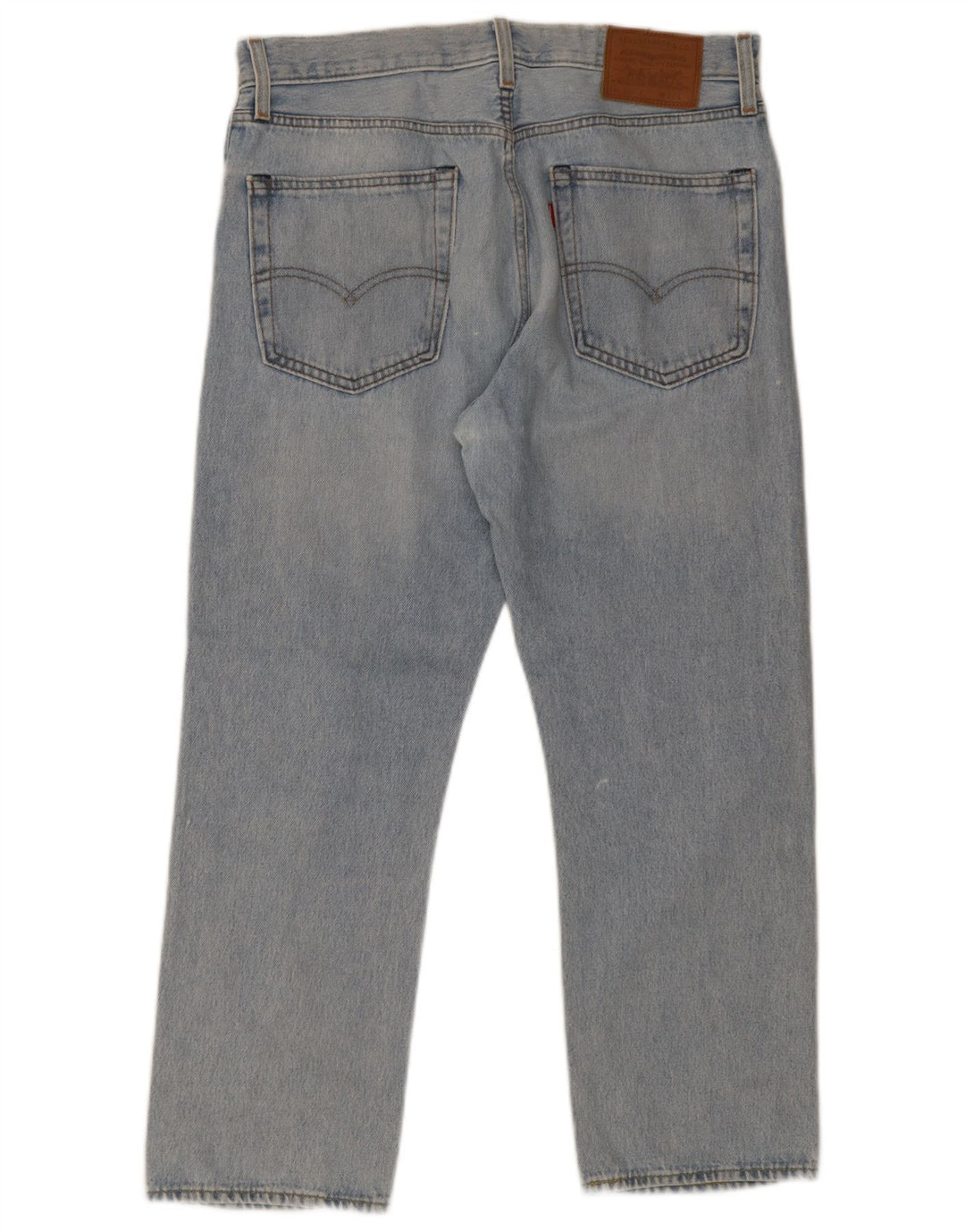 Levi's Herren 551 Straight Jeans W32 L28 Blaue Baumwolle