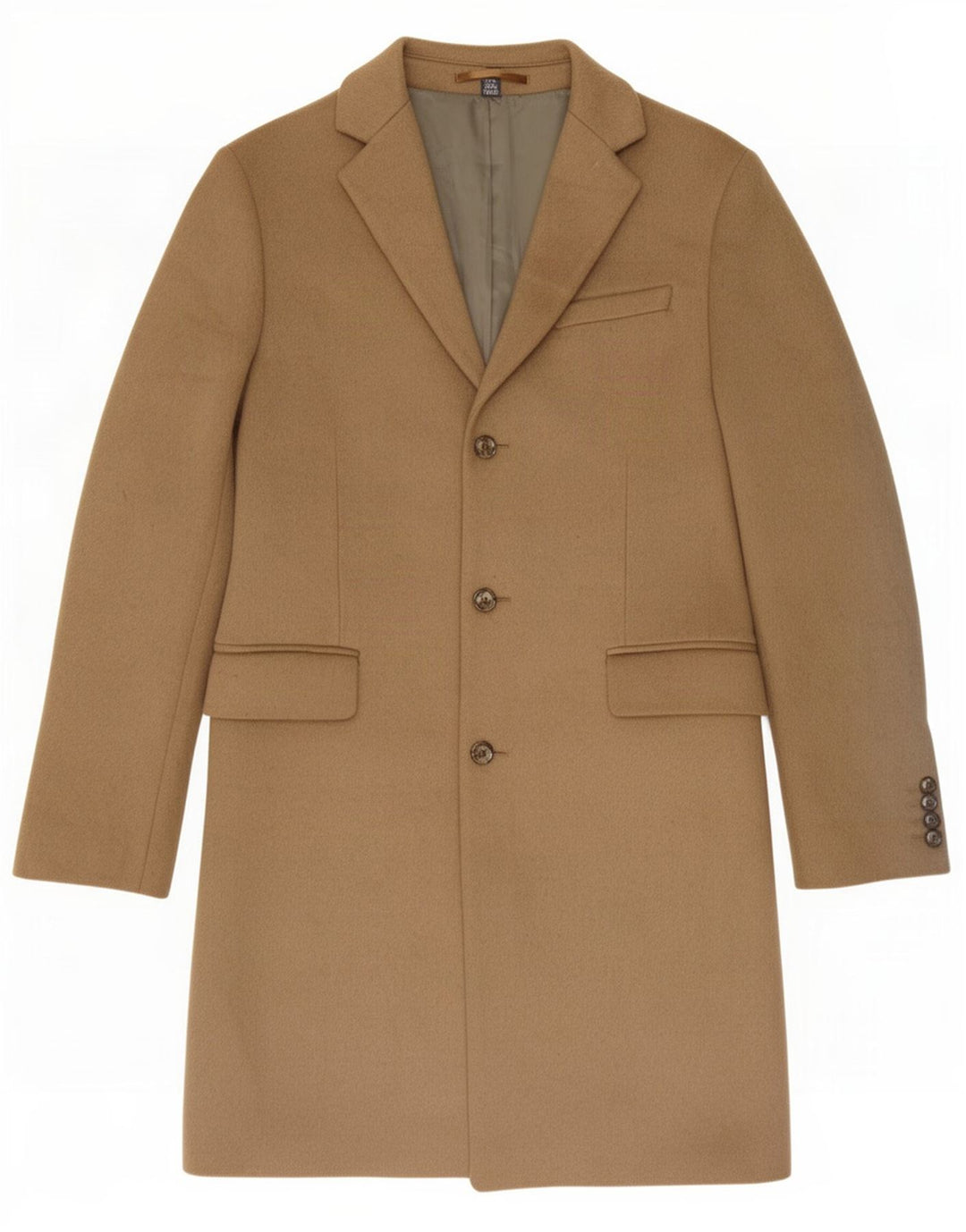 Marks & Spencer Herrenmantel UK 36 Small Beige Polyester