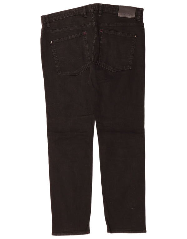 Ted Baker Mens Straight Jeans W38 L30 Black