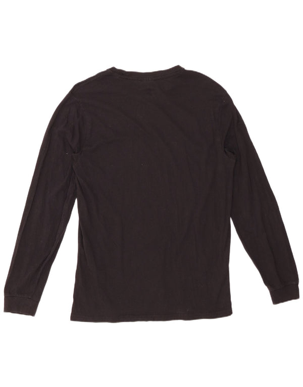 CHAMPION Herren Top Langarm Medium Schwarz