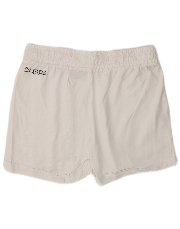 Kappa Damen Sportshorts UK 14 Large Weiß