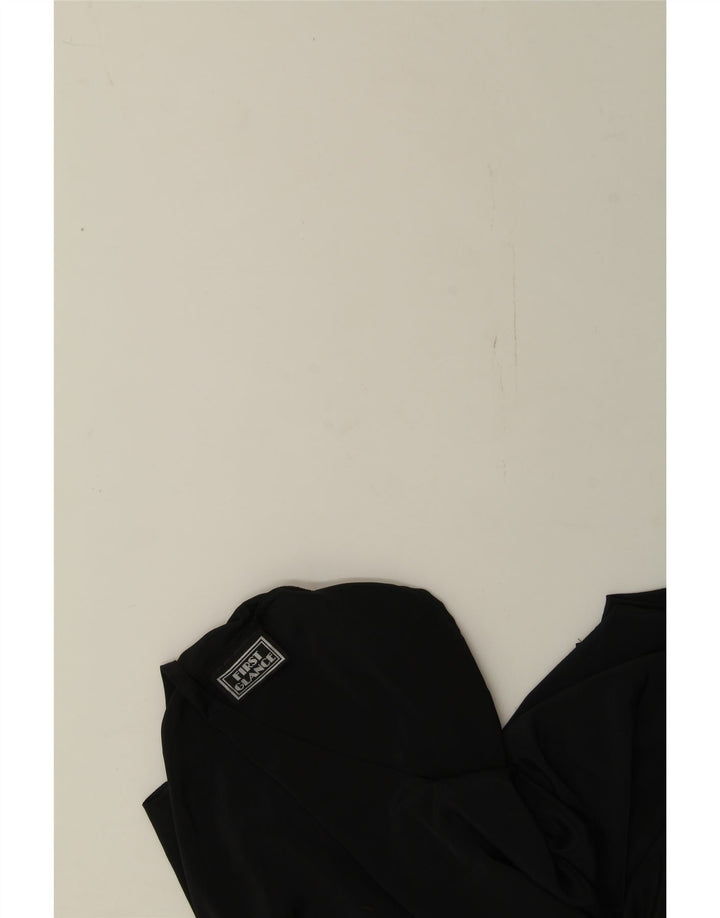 VINTAGE Womens Blouse Top UK 16 Large Black Vintage Vintage and Second-Hand Vintage from Messina Hembry 