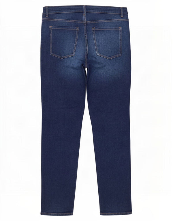 Marks & Spencer Damen The Sienna Straight Jeans UK 18 XL W37 L31 Blau