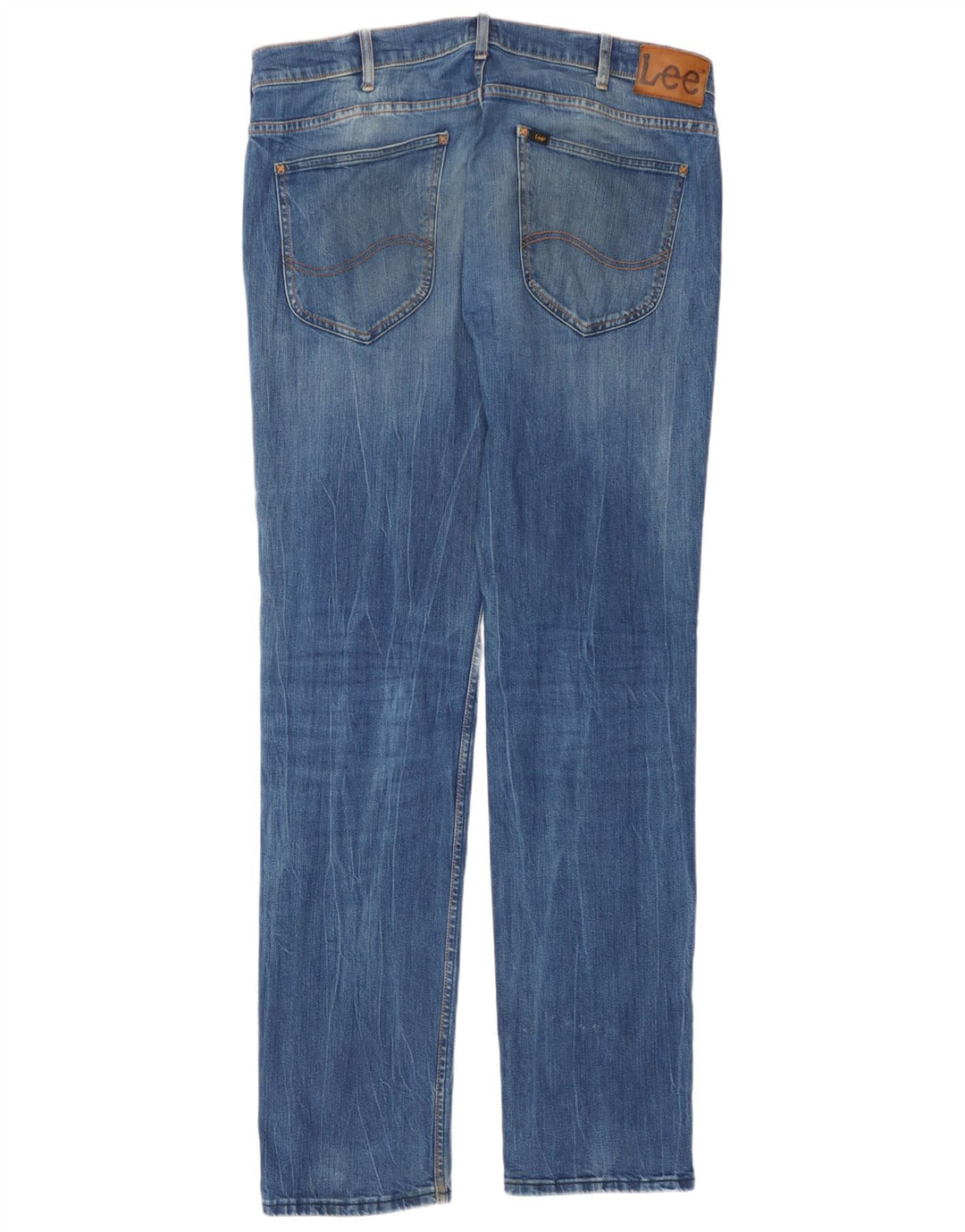 Lee Herren Powell Slim Jeans W36 L36 Blaue Baumwolle