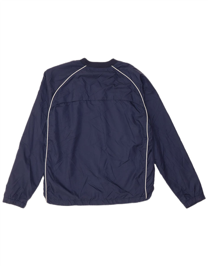 Nike Herren Pullover Trainingsanzug Top UK 39/41 Medium Marineblau Nylon