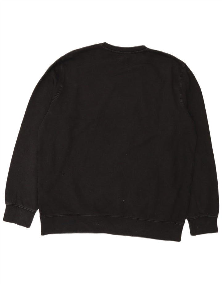Levi's Herren-Sweatshirt mit Standard-Passform, groß, aus schwarzer Baumwolle