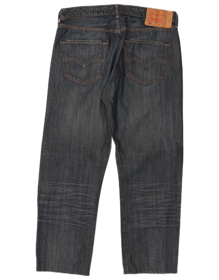 Levi's Herren 501 Straight Jeans W36 L27 Blau
