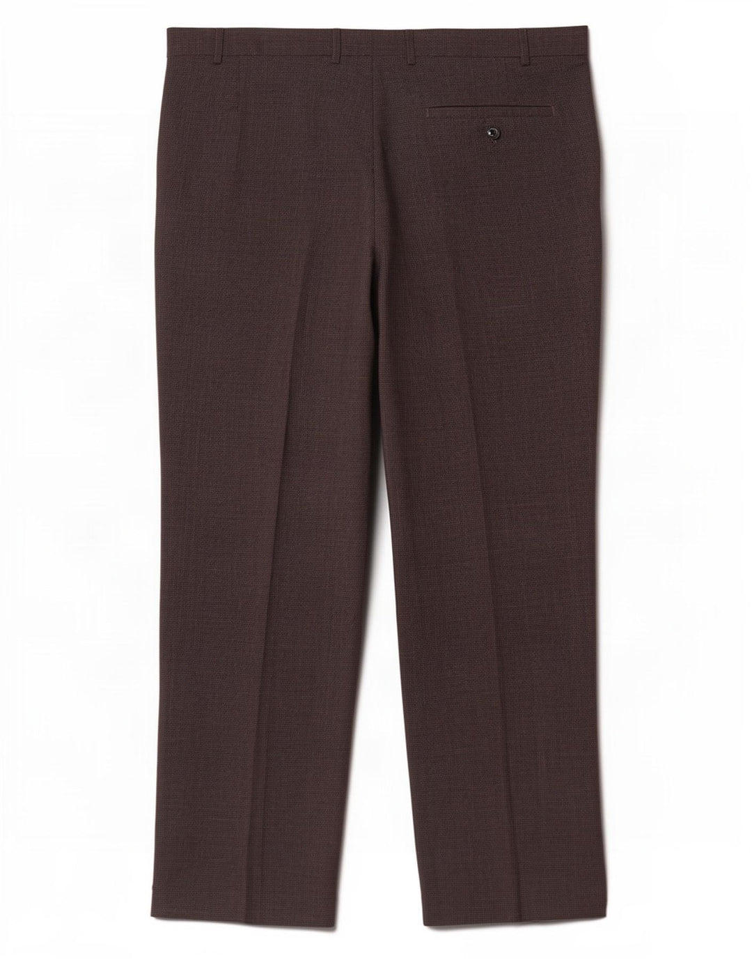 Gerade Herren-Anzughose von Marks & Spencer, W42, L29, Grau mit Hahnentrittmuster
