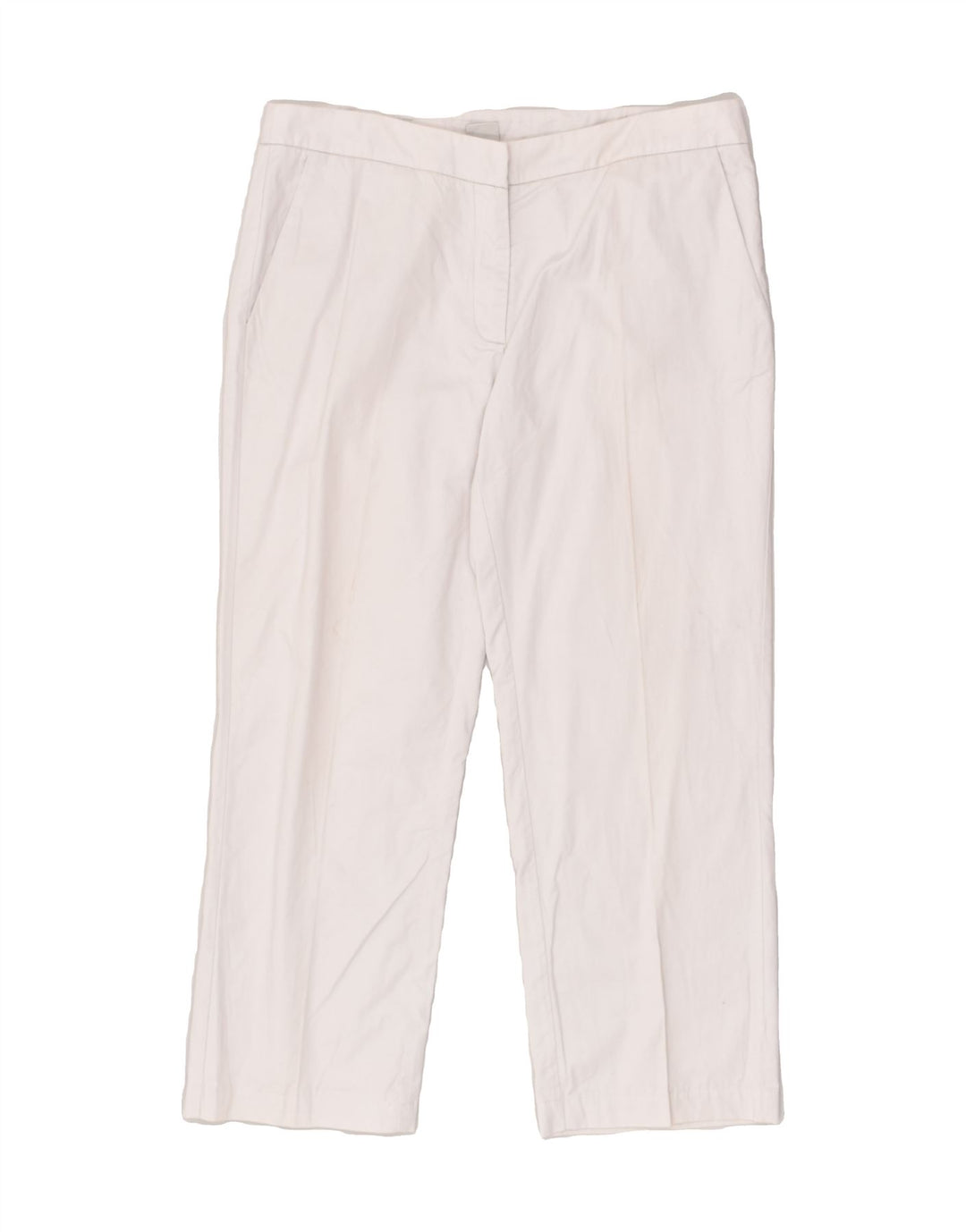 FILA Womens Straight Chino Trousers IT 48 XL W36 L27  Grey Cotton | Vintage Fila | Thrift | Second-Hand Fila | Used Clothing | Messina Hembry 