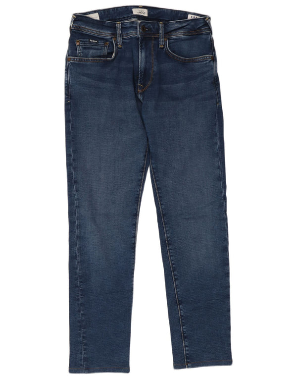 PEPE Jeans Damen Slim W28 L28 Blaue Baumwolle