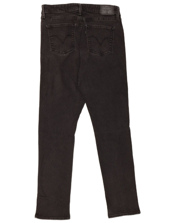 Levi's Damen Classics Mid Rise Skinny Jeans US 10 Large W30 L30 Schwarz