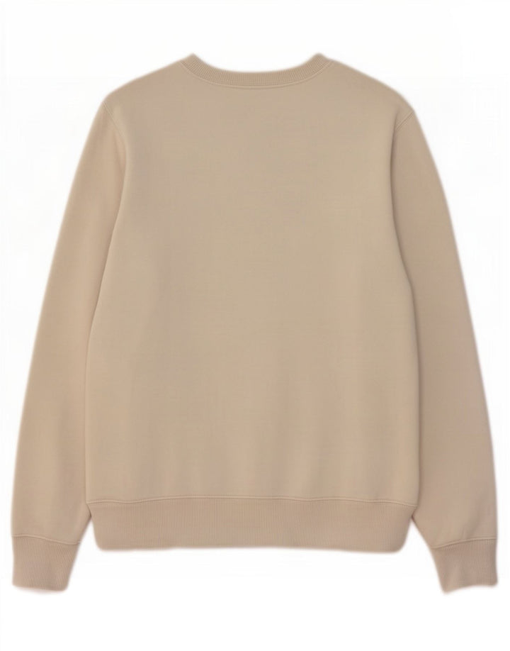 Nike Herren-Sweatshirt mit Grafik, Größe S, beige, Baumwolle