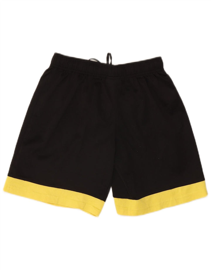 UMBRO Herren-Sportshorts, Größe S, Schwarz, Farbblock