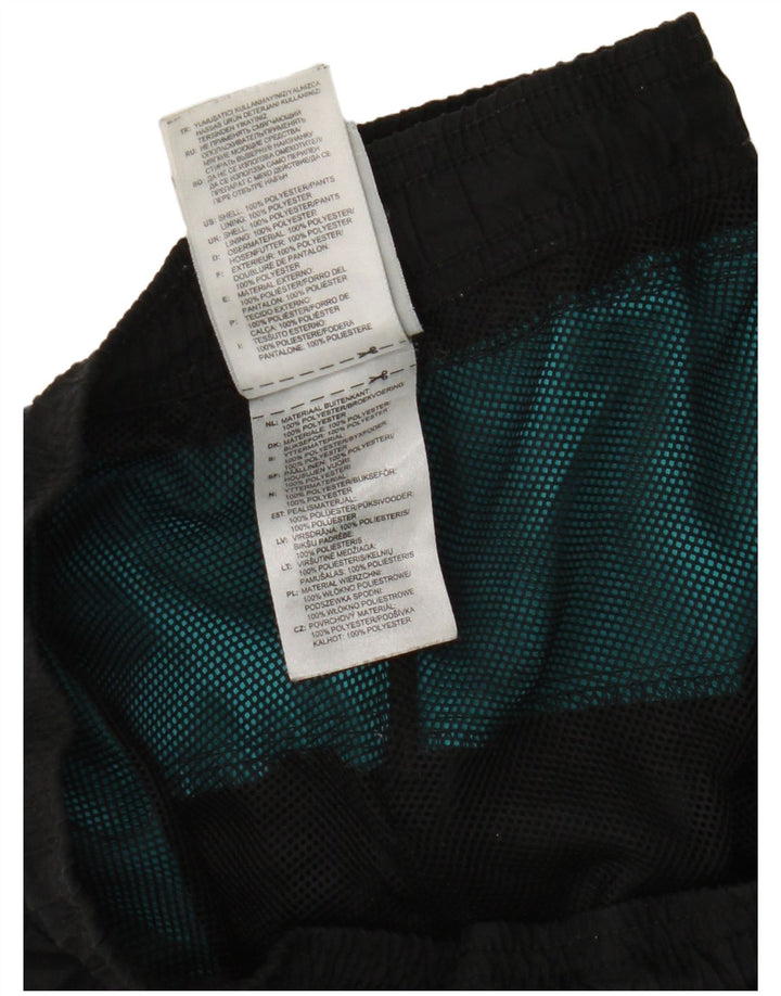 Adidas Herren-Trainingshose, groß, aus schwarzem Polyester