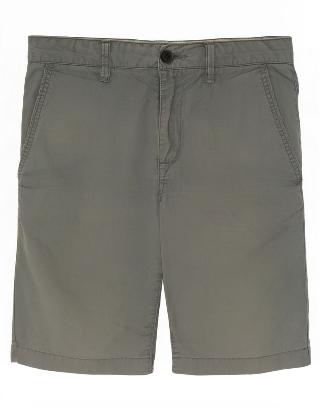 Timberland Herren Chinoshorts W29 Small Grau Baumwolle
