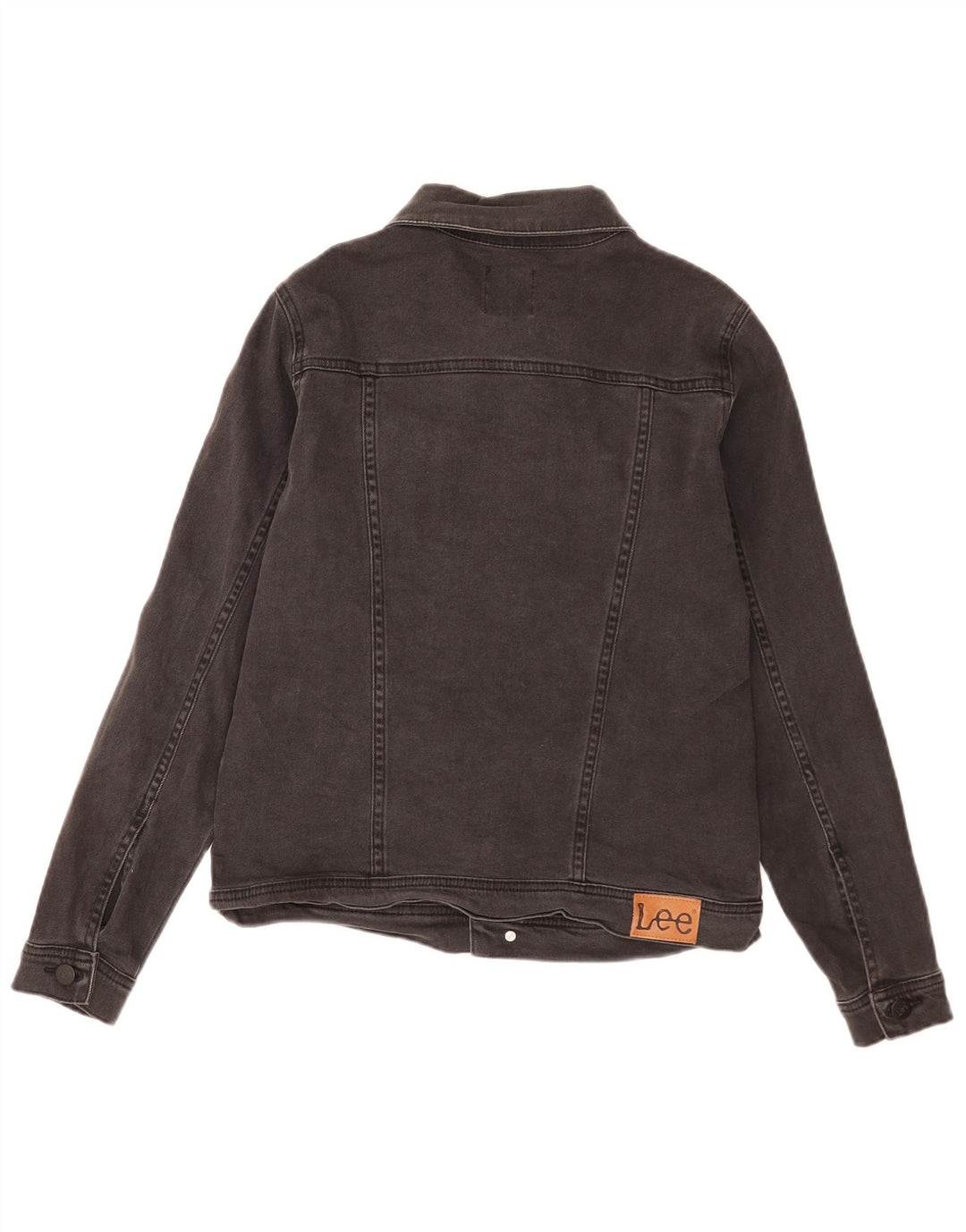 Lee Jeansjacke für Jungen, 7–8 Jahre, schwarze Baumwolle
