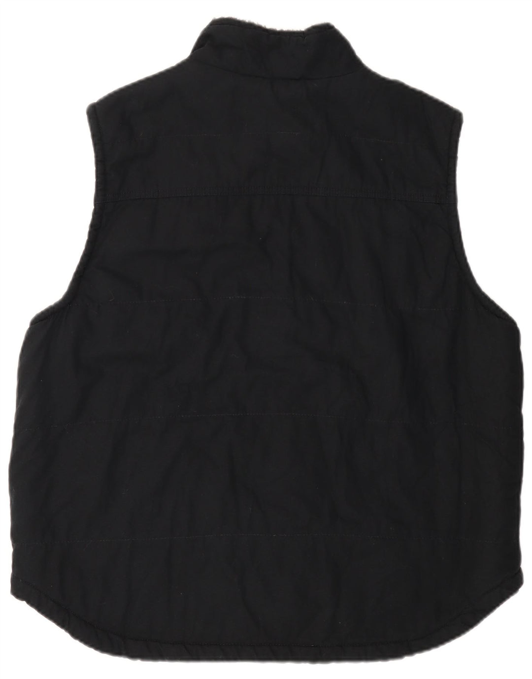 LEE Herren-Utility-Gilet UK 40 Large aus schwarzer Baumwolle