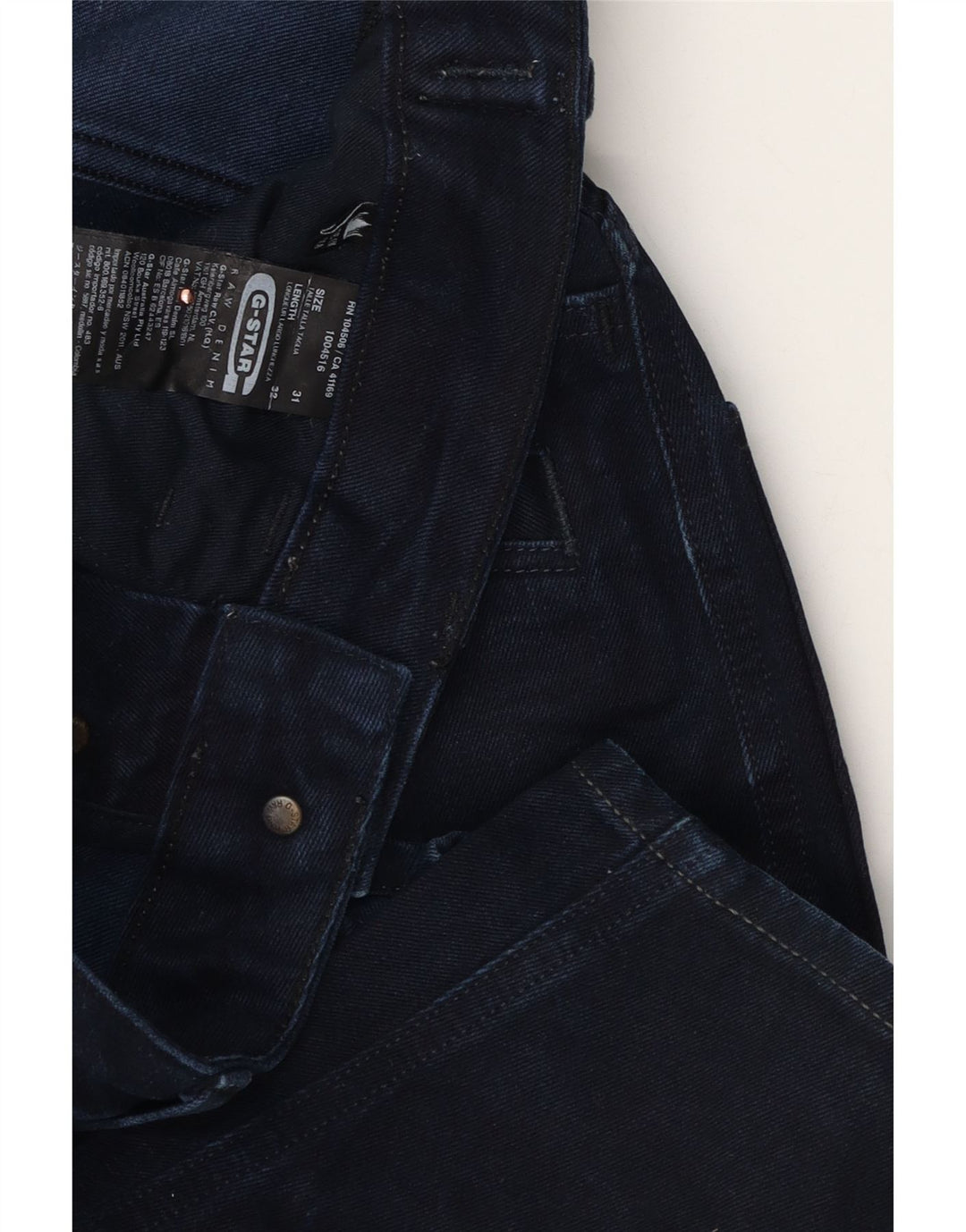 G-Star Herren Slim Jeans W31 L28 Marineblau Baumwolle
