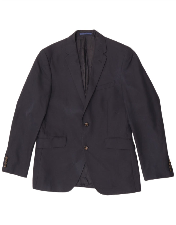Marks & Spencer Herren-Blazer mit 2 Knöpfen, Größe UK 38, mittleres Marineblau