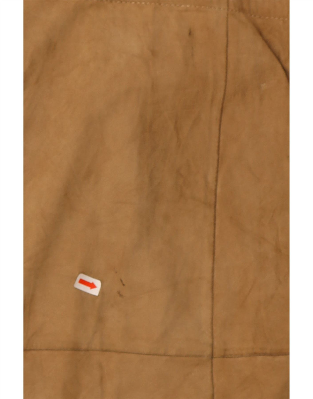 MAX MARA Womens Hooded Parka Jacket UK 12 Medium Brown Colourblock Leather