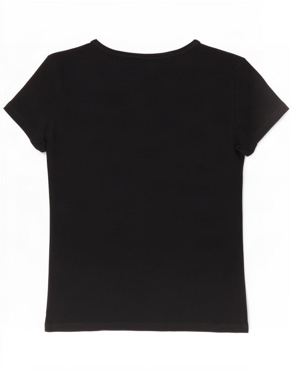Levi's Womens T-Shirt Top UK 14 Medium Black