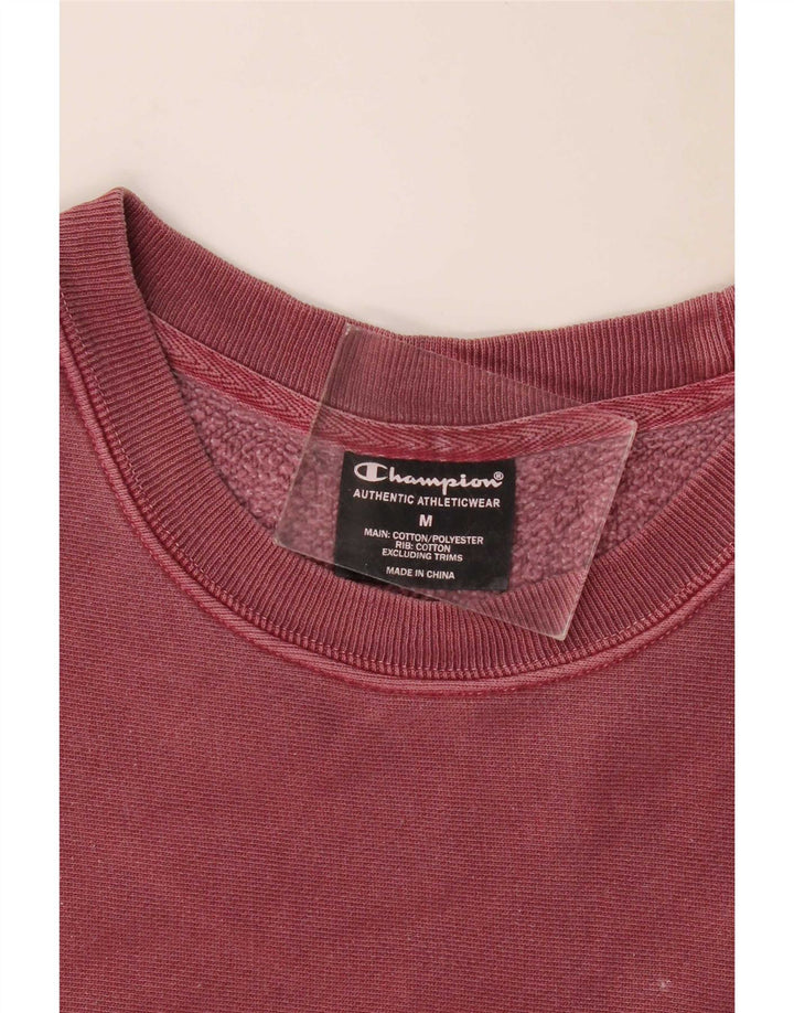Champion Herren-Sweatshirt-Pullover, mittlere Burgunder-Baumwolle