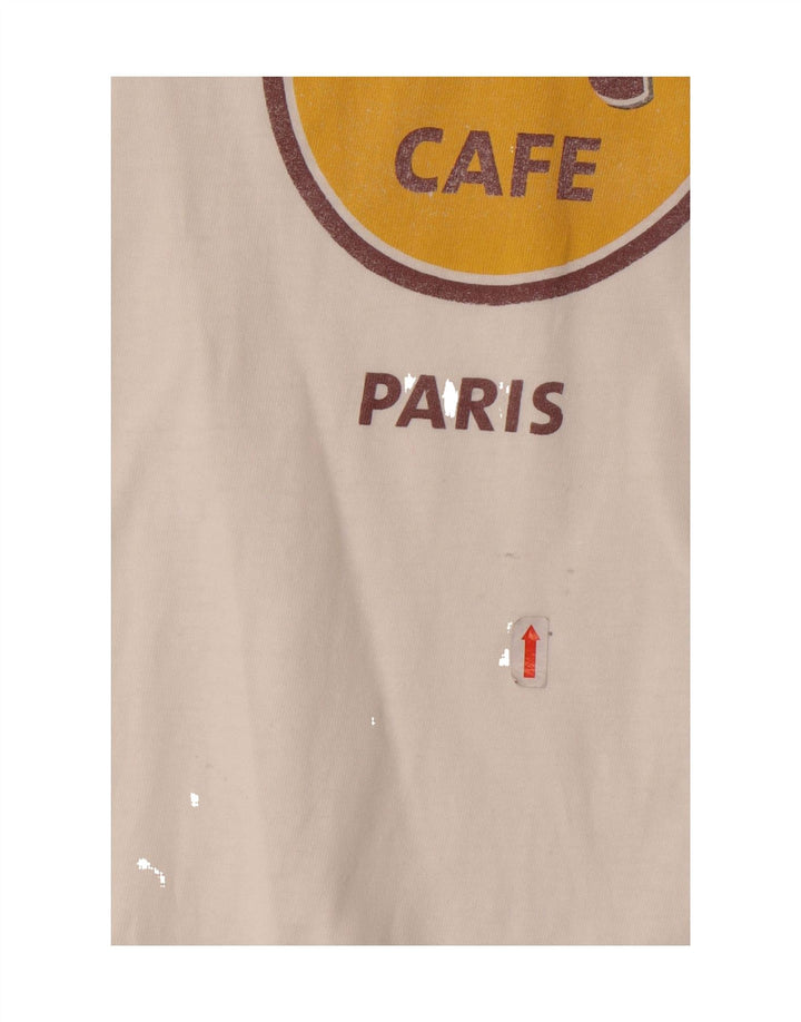 HARD ROCK CAFE Mens Graphic T-Shirt Top Large White Cotton Vintage Hard Rock Cafe and Second-Hand Hard Rock Cafe from Messina Hembry 