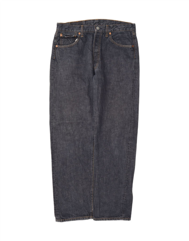 Levi's Herren Straight Jeans W32 L30 Marineblau